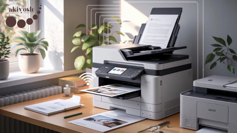 เครื่องพิมพ์อิงค์เจ็ท Inkjet Printer เครื่องพิมพ์ในสำนักงานพร้อมระบบ Wi-Fi ใช้งานง่าย และรองรับเอกสารหลายรูปแบบ